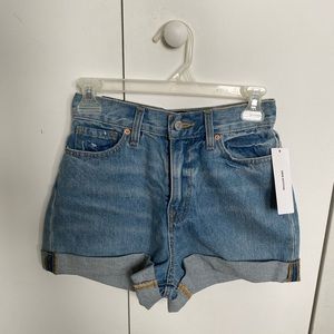 Urban Outfitters denim mom shorts. Size 25.